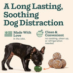 WOOF Pupsicle Calming Starter Kit - Pupsicle and Calming Pops Bundle - Long-Lasting Interactive Dog Toy - 10 Refills with Thiamine, Tryptophan, Passion Flower for Medium and Large Dogs 25-75 lbs