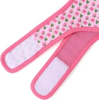 Mile High Life Dog Harness, Air Mesh Floral Vest Harness for 20 lbs Small Dogs & Cats, Easy Get on Adjustable Easy Closures Both Neck and Chest (Pink Flower, XS Chest 14"-16")