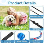 Flirt Pole for Dogs Interactive Dog Pole Toy for Large Medium Small Dogs, Sports Dog Teaser Pole for Tug of War, Flirt Pole with Lure Ball (Extended Pole + Tensile Rope)