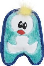 Outward Hound Durablez Minis Stuffing-Free Squeaky Plush Dog Toy for Puppies & Small Dogs - Interactive, Soft Yet Tough, No Mess, Jumbo Squeaker, Long-Lasting Play, Penguin