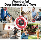 Tough Dog Toys for Aggressive Chewers Large Breed, Indestructible Nylon Rubber Squeaky Chew Toy for Big Dogs, Heavy Duty Super Chewer for Pitbull