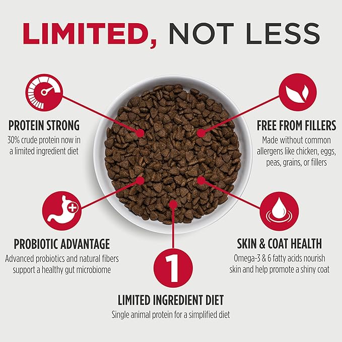 Nulo FreeStyle Limited Ingredient Dog Food, High-Protein Salmon Recipe, Grain-Free Natural Dry Dog Food for Adult Dogs & Puppies with Food Sensitivities, Single Animal Protein, 24 lb Bag