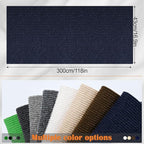 Cat Scratch Furniture Protector - 118" x 17" Trimmable Self-Adhesive Cats Claws Scratch Pads, DIY Cat Climbing Couch Protector for Scratch Post Cat Tree Replacement Indoor (Dark Blue)