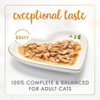 Purina Fancy Feast Gravy Lovers Chicken Hearts and Liver Feast Grilled Gourmet Cat Food in Wet Cat Food Gravy - (Pack of 24) 3 oz. Cans