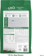 NutriSource Dog Food, Made with Turkey & Rice, with Wholesome Grains, 30LB, Dry Dog Food