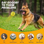 2Pcs Dog Balls, Tennis Balls for Dog Aggressive Chewers, for Large Medium Small Puppy, Training Catch&Fetch, Water Floats Toys, Yellow