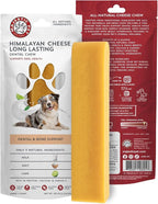 Majestic Pet Himalayan All-Natural Yak Cheese Dog Chews Made with 100% Cows Milk- Long Lasting Dental Chew for Dogs - Healthy Pet Treats (Dental & Bone Support, Large, 5 Pack)