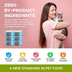 Pure Cravings Wet Cat Food Canned Tuna Cutlets in Gravy, 100% Mercury-Tested, Moist Can Fish for Cats, Grain-Free, Protein, Non-GMO, Pack of 12