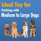 Dog Flying Disc, Outdoor Dog Toys, Dog Fetch Toy, Dog Toy for Medium Dogs and Large Dogs, Lightweight Soft Frisbee for Fetch, Tug of War, Catch, Play, 9 inch, Magenta