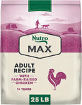 Nutro Max Adult Dry Dog Food with Farm-Raised Chicken, 25 lb. Bag