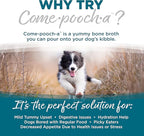 NutriSource Come-Pooch-A Chicken Bone Broth for Dog Kibble 12 Ounce (Pack of 2)