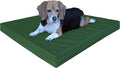 Dogbed4less Orthopedic Gel Infused Memory Foam Dog Bed, Waterproof Liner with Durable Canvas Cover + Bonus Microsude Antislip Duvet, 37X27X4 Inches