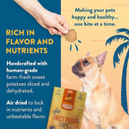 Just Sweet Potato Chips – Single Ingredient Dog Treats, All Natural & Healthy Training Snacks for Small, Medium & Large Breeds, Puppies – High Protein, Made in USA - 4oz
