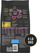 Purina Pro Plan Sensitive Skin and Sensitive Stomach Dog Food Lamb and Oat Meal Formula - 4 lb. Bag