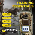 Dogtra 1900X Camouflage E-Collar - 3/4 Mile Range, Dogs 45 lbs+, IPX9K Waterproof, 100 Stimulation Levels, Vibration, Tone, Rechargeable - Ideal for Dog Owners and Professional Trainers