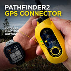 Dogtra Pathfinder 2 GPS Tracker e Collar + Titanium Contact Points 1" | 9 Mile, LED Light, No Monthly Fees, Waterproof, Smartwatch Control, Satellite Tracking, Multiple Dogs, Smartphone Required
