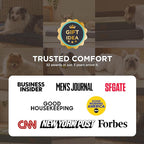 Bedsure Dog Beds Large Sized Dog - Comfy Flat Pet Beds with Removable Washable Cover, Orthopedic Egg Crate Foam Puppy Mat, Suitable for Pet Up to 65 lbs