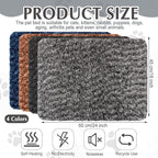 4 Pack Self Warming Cat Pads Self Heating Cat Mat Washable Homeless Dogs Thermal Pads Kennel Pad Reflects Body Heat Warm Crate Bed Mat for Indoor Outdoor Pet(Mixed Colors,18 x 24 Inch)