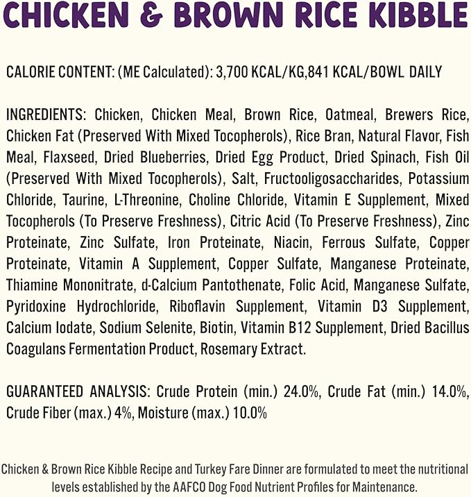 On The Go Dog Food, Turkey Fare Dinner - 7.5 oz Trays (6 Count), Made in The USA with Real Turkey