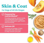 Solid Gold Healthy Dog Treats - Functional Peanut Butter Dog Treats w/Salmon Oil & Superfoods for Skin & Coat + Gut Health - Gluten Free Healthy Training Treat for Dogs of All Ages & Sizes - 5.2oz