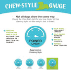 Raw Paws Smoked Beef Marrow Bones for Dogs - 6-Inch (4-Count) Packed in USA - Beef Bones - Bone Marrow Treats for Dog - Dog Chew for Aggressive Chewers