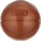 Outward Hound by Planet Dog Basketball, Durable Treat-Dispensing Dog Ball, Interactive Fetch Toy, Orbee-Tuff, Mint Scented, BPA-Free, for Indoor & Outdoor Play, Brown