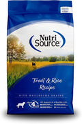 Nutrisource Trout & Rice Dog Food 30 Lb