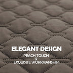gogobunny 100% Double Sided Waterproof Dog Blanket Soft Pet Bed Cover Reversible Protect Furniture Couch Sofa Car for Puppy Cat Kids (Dark Walnut/Light Walnut, 82x102 Inch (Pack of 1))