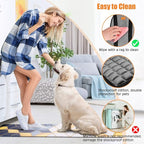 Ownpets Pet Grooming Hammock, Breathable Dog Grooming Hammock with Carabiners, Pet Grooming Harness Sling for Grooming, Hair Nail Trimming Cutting & More, M
