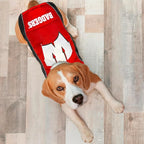 Pets First Collegiate Wisconsin Badgers Puffer Vest for Dogs & Cats. Size Medium. Warm, Cozy, and Waterproof Dog Coat, for Small and Large Dogs/Cats.