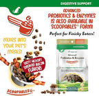 NaturVet Advanced Probiotics & Enzymes, PB6 Dog Soft Chews to Help Sensitive Stomachs and Digestive Issues, Hickory Smoked Bacon Flavored Pet Supplement for Dogs Over 6 Weeks, 120 Count Jar