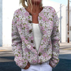 Sweater for Women Trendy Open Front Cardigan Fall Cardigan Sweaters for Women Crewneck Long Sleeve Outfits Fashion