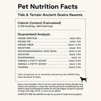 Open Farm, RawMix Dry Dog Food with Ancient Grains, Protein-Packed Kibble Coated in Bone Broth with Freeze Dried Raw Chunks, Pollock Beef & Salmon, Tide & Terrain Recipe, 3.5lb Bag