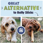 Pawstruck Natural 5-7" Beef Collagen Sticks for Dogs – Long-Lasting Rawhide Alternative, High Protein & Low Fat with Chondroitin & Glucosamine – 5 Pack