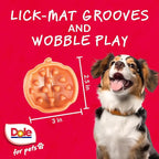 Dole for Pets Freshly Fetched Lasting Chew, Pumpkin Flavor Dog Treats | Flavored with Real Veggies, No Wheat, Corn, Soy, Artificial Flavors, Colors, Preservatives, or Animal Products,8 Ounce - 6 Pack