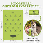 Pogi’s Dog Poop Bags – Leak-Proof & Extra Thick Pet Waste Bags (Unscented, 60 Rolls, 900-Count)