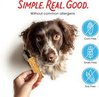 Farmland Traditions Dogs Love Chicken Jerky Dog Treats, Premium Two-Ingredient Dog Jerky with USA-Raised, Human-Grade Chicken & No Antibiotics Ever, 1-Pound Bag (Pack of 2)
