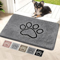 Super Absorbent Dog Door Mat, 30"*20“ Anti Slip Mat for Muddy Paws, Pet Rugs for Dirty Paws Washable That Absorbs Moisture and Dirt, for Dog Cage and Pet Resting Carpet