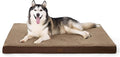 Bedsure Giant Dog Bed for Jumbo Dogs - 54" x 44" Flat Pet Beds with Removable Washable Cover, Orthopedic Egg Crate Foam Mat for Pet Up to 150 lbs, Not for Crate