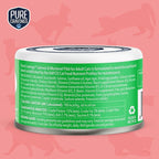 Pure Cravings Salmon and Mackerel Pate, Canned Wet Cat Food, 100% Mercury-Tested, Moist Can Fish, Grain-Free Protein, Non-GMO, 12 Pack