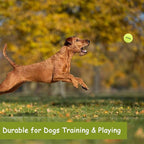 12 Pcs Squeaky Tennis Balls for Dogs - 2.58" Interactive Doggy Toys - Mini Safe, Durable for Small Medium Large Dogs Training Playing, with 1 Reusable Carry Bag