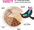 Tiki Cat Born Carnivore High Protein Dry Cat Food, Chicken Herring & Salmon Meal, 2.8 lbs. Bag