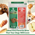 Dig Defence Premium Dog Treats - Pumpkin/Green Pea and Sweet Potato/Apples, Natural Ingredients, Baked Gourmet Snacks for Small & Big Dogs, Healthy Training Treat, 2 Pack