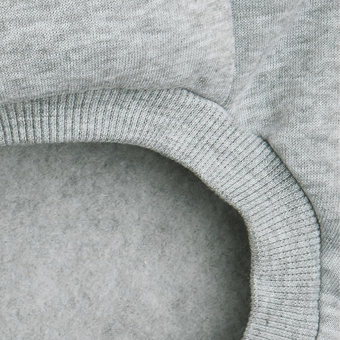 Puppy Sweater for Small Dogs Clothes Warm Winter Cat Clothe Pet Sweatshirt Knitwear Doggie Kitten Clothing, Grey, Small