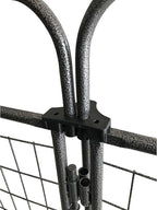 TWO by TWO Haven Expandable Kennel, Black, Medium