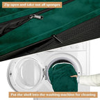 Comfort Expression Orthopedic Dog Bed for Small Dogs 20x14 Inch, Waterproof Supportive Egg Crate Foam Small Pet Bed with Removable Bolsters, Dog Couch with Washable Cover & Non-Slip Bottom, Emerald