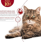 INABA Churu Broth for Cats Senior 10+, Side Dish Pouch, 1.4 Ounces per Pouch, 12 Pouches Total, Chicken & Tuna Recipe