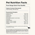 Open Farm, RawMix Grain-Free Dry Dog Food, Protein-Packed Kibble Coated in Bone Broth with Freeze Dried Raw Chunks, Beef Pork & Lamb, Front Range Recipe, 20lb Bag