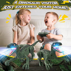 Dinosaur Toys for Kids 3-5, 5-7, 8-12, 2.4GHz Remote Control Dinosaur with Walking, Realistic Sounds, Demo Mode, Rechargeable Jurassic Toys for Birthdays, Parties, Children’s Day