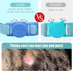 12 PCS Breakaway Cat Collars with Bell Colorful Soft Safety Buckle Cat Collars Adjustable Breakaway Kitten Collars Safety Collars for Cats (12 Colors)